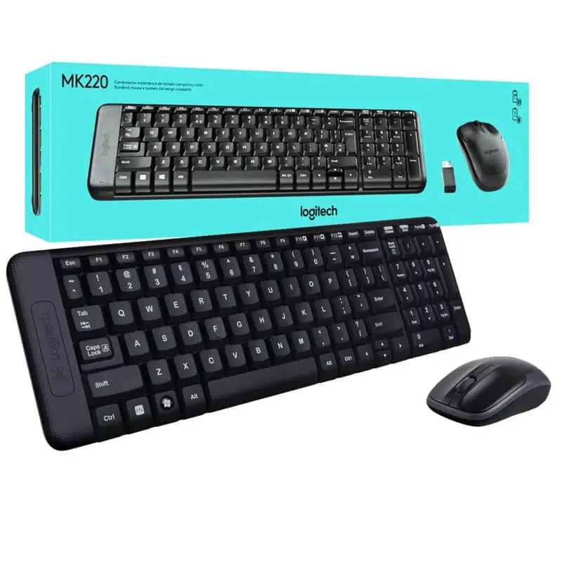 Logitech MK220 Wireless Keyboard and Mouse Logitech MK220 Wireless Keyboard and Mouse